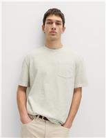Relaxed Pure Cotton Garment Dyed T-Shirt