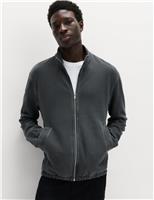 Pure Cotton Garment Dye Coach Jacket