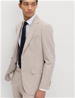 Tailored Fit Grid Check Jacket