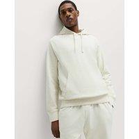M&S Pure Cotton Garment Dyed Hoodie Ecru