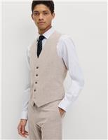 Taliored Fit Check Waistcoat