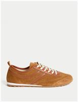 Suede Side Stripe Retro Runner Trainers
