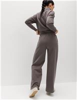 Sand Wash High Waisted Wide Leg Joggers