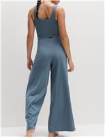 Go Balance High Waisted Palazzo Trousers