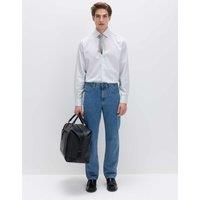 M&S Straight Fit Lightweight Soft Touch Jeans Light Blue