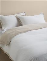 Pure Cotton Reversible Muslin Bedding Set