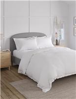 M&S Pure Cotton 600 Thread Count Bedding Set White