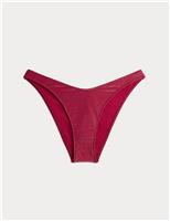 Sparkle High Leg Bikini Bottoms