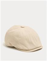 Pure Cotton Flat Cap