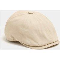 M&S Pure Cotton Flat Cap Stone
