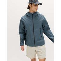 M&S Waterproof Jacket with Stormwear Ultra Slate Blue