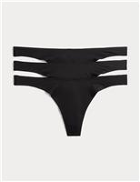 3 Pack Invisible No VPL Thongs