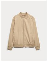 Zip-Up Bomber Jacket