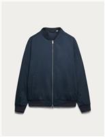 Zip-Up Bomber Jacket