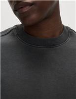 Pure Cotton Garment Dye Sweatshirt