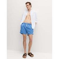 M&S Quick Dry Plain Swim Shorts Azure Blue