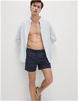 M&S Quick Dry Plain Swim Shorts Azure Blue