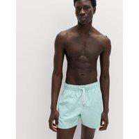 M&S Quick Dry Plain Swim Shorts Light Mint