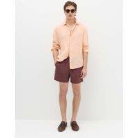M&S Quick Dry Plain Swim Shorts Chestnut