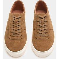 M&S Suede Trainers Tan