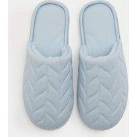 M&S Mule Slippers with Secret Support Blue