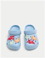 Kids Sea Patterned Clogs (4 Small-2 Large)
