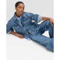 M&S Denim Shacket Medium Indigo