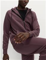 Performance Jersey Zip through Hooded Jacket