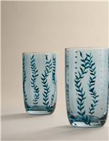 Set of 2 Hand Painted Hi Ball Glasses