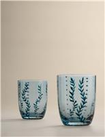 Set of 2 Hand Painted Tumblers