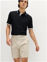 Goodmove Tapered Club Sports Shorts Navy