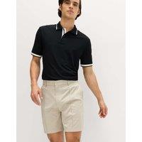 Goodmove Tapered Club Sports Shorts Medium Beige
