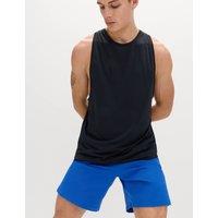Goodmove Regular Fit 7 Inch Stretch Sports Shorts Cobalt