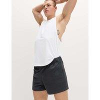 Goodmove Elasticated Waist Stretch 3 Inch Sports Shorts Black