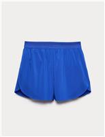 Goodmove Extra Short 2 Inch Marathon Shorts Dark Khaki