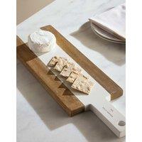 M&S X Kelly Hoppen Wooden Long Serving Board White