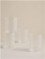 Set of 4 Bobble Acrylic Picnic Tumblers