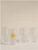 Set of 4 Bobble Acrylic Picnic Hi Balls