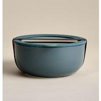 M&S Ceramic Storage Container Blue