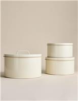 Set of 3 Metal Cake Tins
