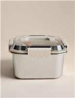 Medium Stainless Steel Storage Container with Handle
