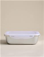 Set of 4 Stainless Steel Food Storage Containers