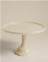 Milk Glass Cake Stand