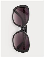 Round Chain Detail Sunglasses