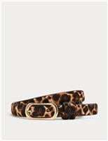Leopard Print Waist Belt