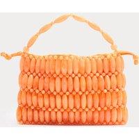 M&S Beaded Mini Grab Bag Mango