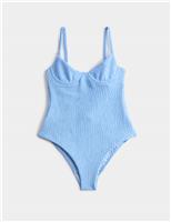 Textured Wired Swimsuit