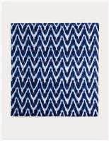 Linen Blend Ikat Printed Scarf