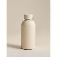 M&S Stainless Steel Water Bottle 350ml Antique Cream