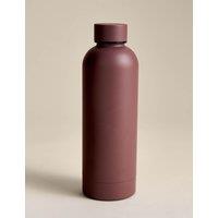 M&S Stainless Steel Water Bottle 500ml Purple